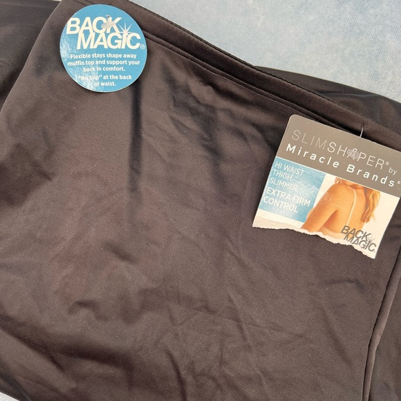 Slim Shaper by Miracle Brands Shaping Shorts S 4-6 - Picture 2 of 8